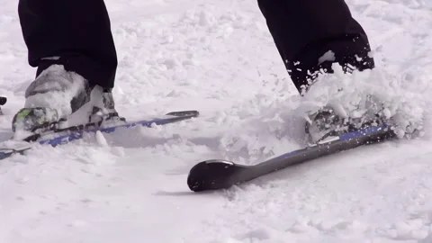 Ski Trail 4K TZ4 Stock Footage 272338252