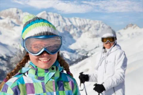Ski vacation Foto stock