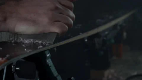 Ski wax Stock Footage 136236943