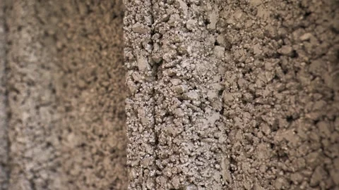Skid of Concrete Bricks, Close Up Stock Footage 347348950