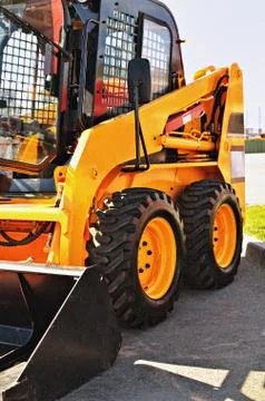 Skid steer loader Stock Photos