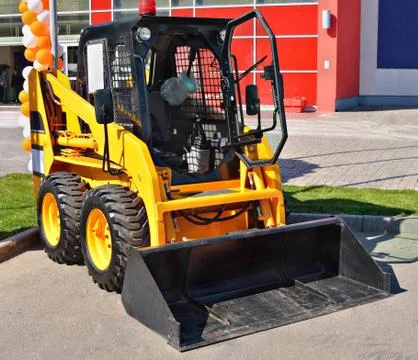 Skid steer loader Stock Photos