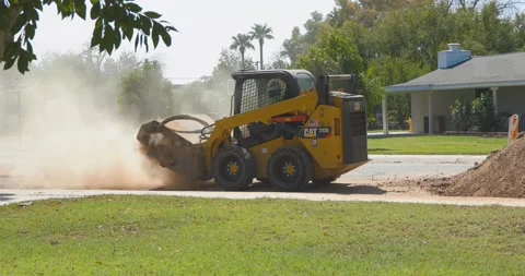 Skid Steers Stock Footage 138788574