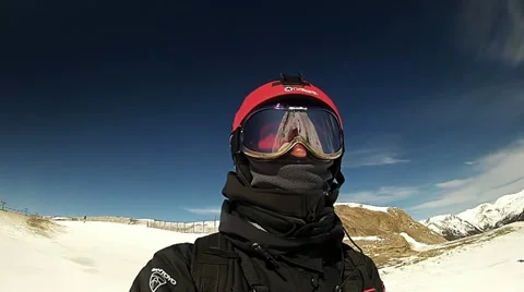 Skier Stock Footage 10844301