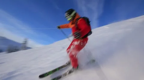 Skier Stock Footage 21462530