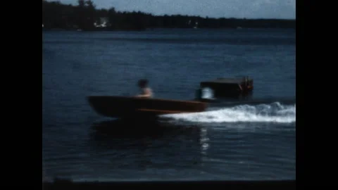 Skier Returns 1958 Stock Footage 145982762