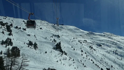 SKIERS AT ISCHGL Stock Footage 121480050