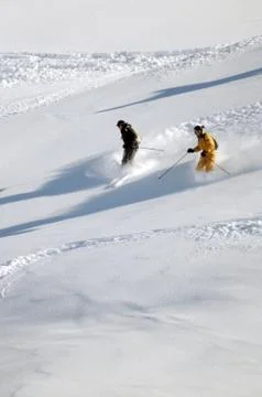 Skiers Stock Photos