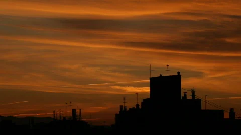 Skies at evening Vidéo 560705