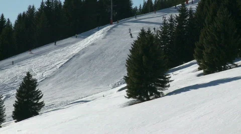 Skiing 1 Stock Footage 303657