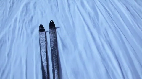 Skiing 2 Stock Footage 484751