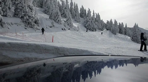 Skiing 2.mp4 Stock Footage 31618671