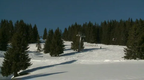 Skiing 3 Stock-Footage 303625