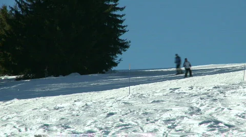 Skiing 6 Stock Footage 303667