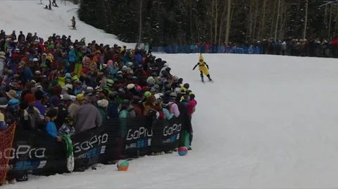 Skiing Banana Vídeo Stock 38608095