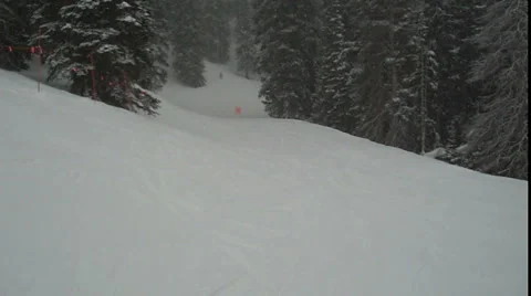 Skiing Stock Footage 3630488