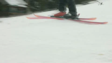 Skiing Video stock 9472305