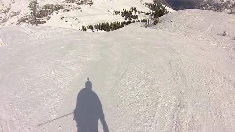 Skiing Stock Footage 143487766