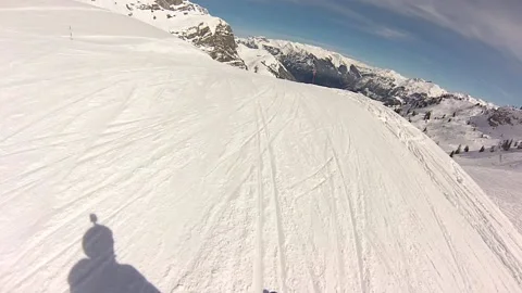 Skiing Stock Footage 143487817