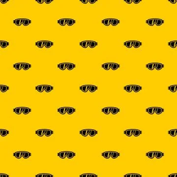 Skiing mask pattern vector Stock Illustration