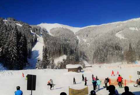 Skiing Stock Photos