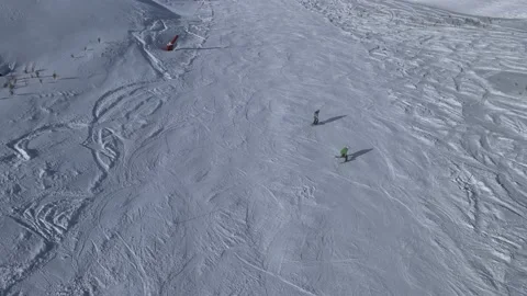 Skiing winter sport Stock Footage 237165372