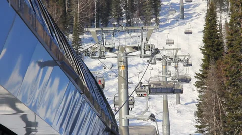 Skilift Stock Footage 33404405