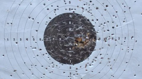 Skill of accuracy, hitting the target. Multiple attempts during training. Photos