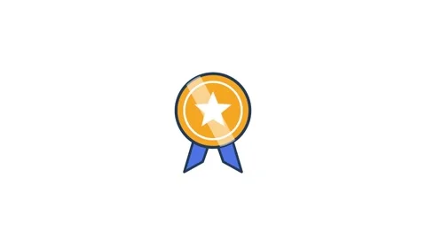 Skill Badge Earned Stock Footage 341678988