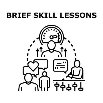 Skill development lessons building knowledge and expertise growth Stock Illustration