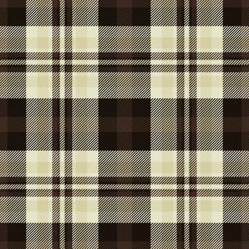 Skill plaid background texture, warm seamless vector pattern. Yuletide tart.. Stock Illustration