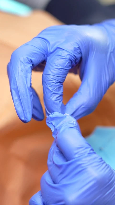 Skillful Thread Handling Stock Footage 316915184