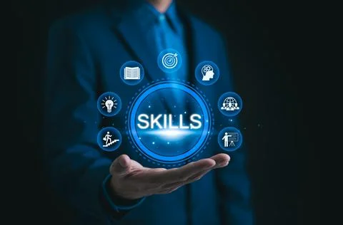 Skills Development Concept. Stock Photos
