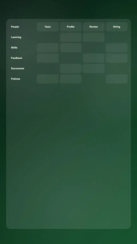 Skills Profile Interface Modern Gradient SaaS Interface Vertical Animation Stock Footage 345154964