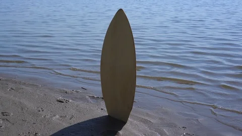 Skimboard Deck in the sand Vidéo 90791105