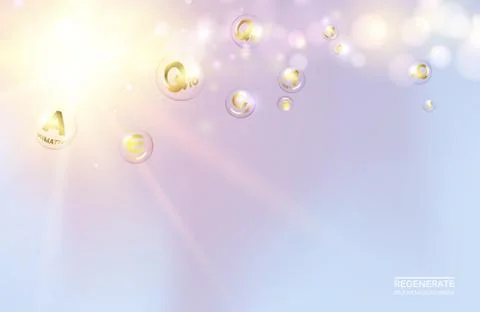 Skin care concept. Illustrazione stock