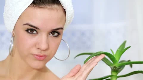 Skin care Stock Footage 24637129