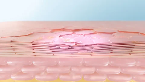 Skin cell dem Stock Footage 281783959