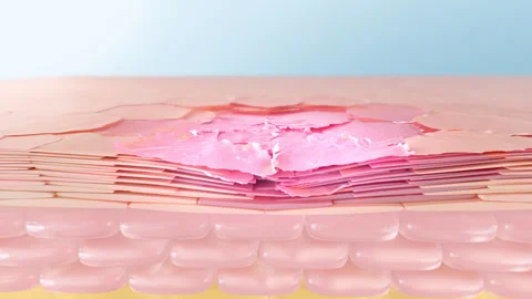 Skin cell Stock Footage 281783958