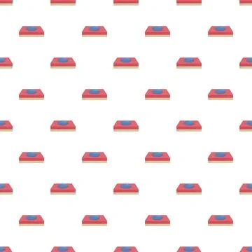 Skin cross section with moisture drop seamless pattern Stock Illustration