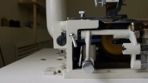 Skin edge machine is works Video stock 81419093