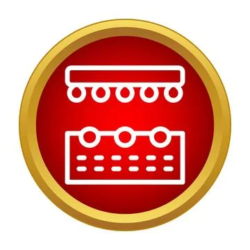 Skin layer protection with cells and epidermis icon Stock Illustration