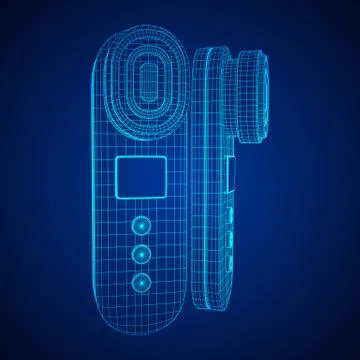 Skin massage machine device Stock Illustration