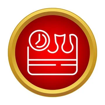 Skin regeneration process with clock icon concept Stock Illustration