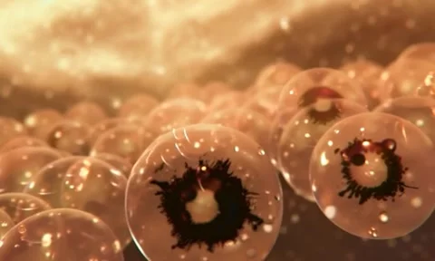 Skin trouble motion a 스톡 동영상 284203418