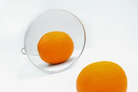 Skin using orange peel rough for symbolize of skin. Anti-cellulite creative c Stock Photos