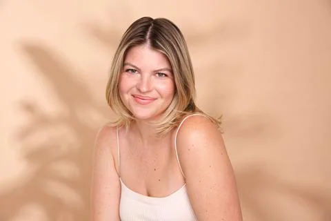 Skincare Model 2 스톡 사진
