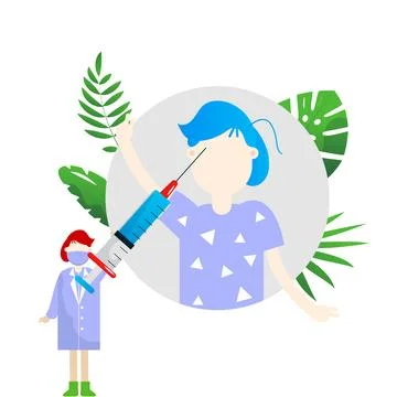 Skincare routine flat vector illustration on the white background Stock Illustration