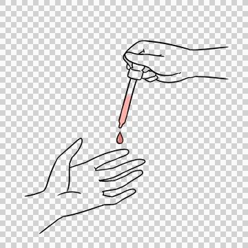 Skincare Routine イラスト素材