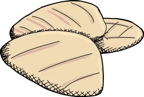 Skinless chicken Stock Illustration